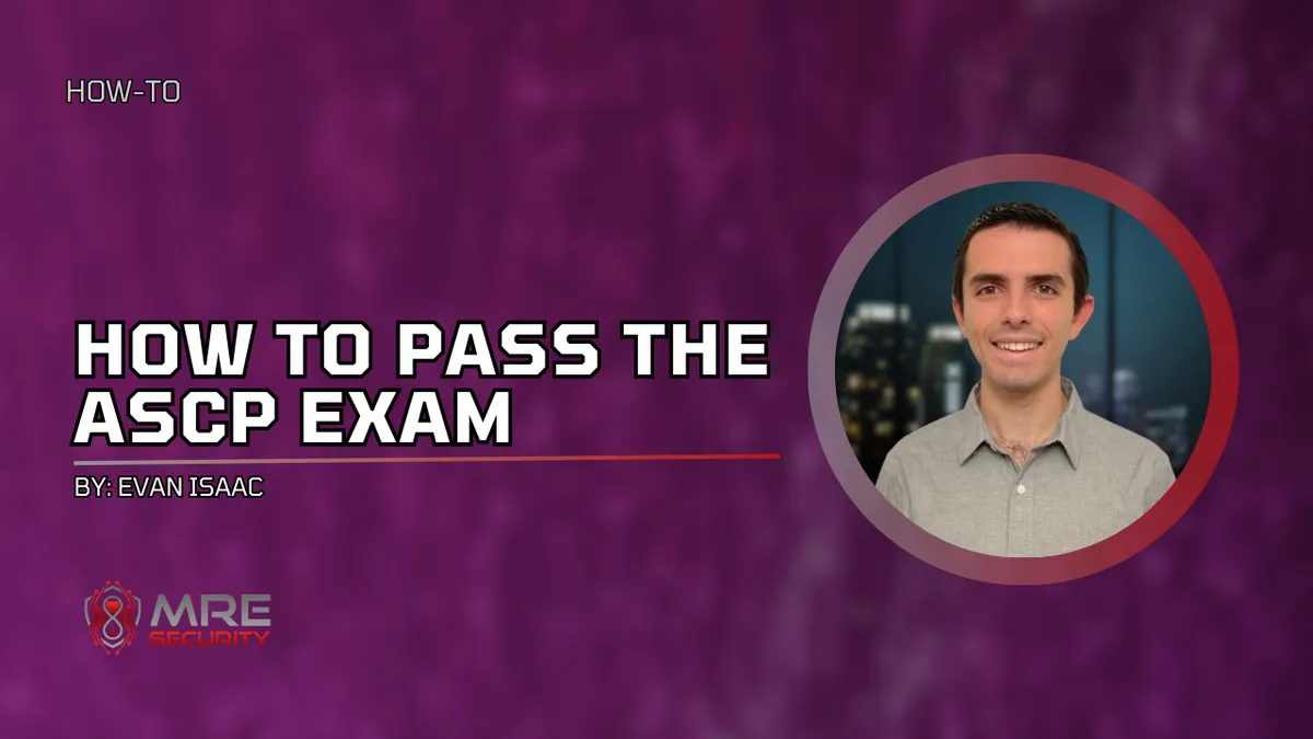 How to Pass the ASCP Exam (Step-By-Step Guide) | MRE Security