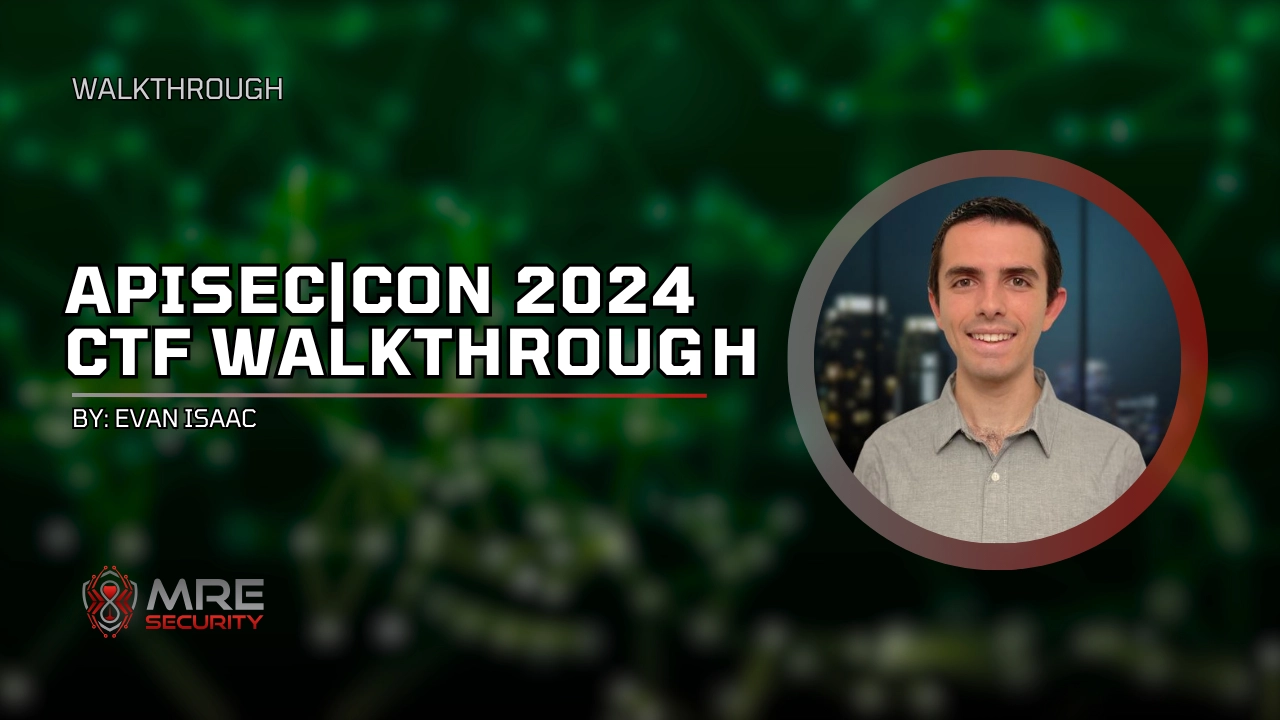 Cover for APISEC|CON 2024 CTF Walkthrough